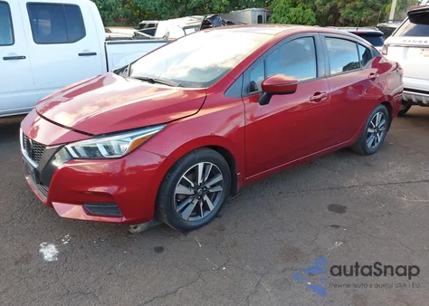 2020 Nissan Versa Sv Xtronic Cvt from USA, damaged, VIN 3N1CN8EV2LL866245